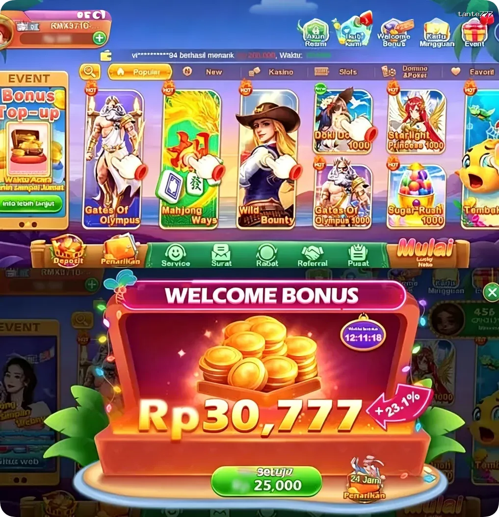 tante777 Resmi - Unduh APK